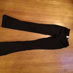 Lucy lotus collection black boot cut yoga pants