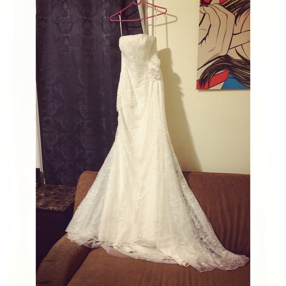 WHITE BY VERA WANG WEDDING DRESS