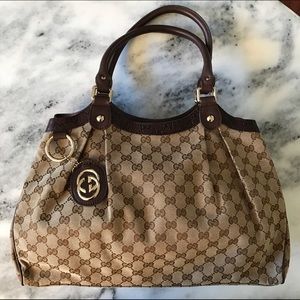 Reserved for Stacy: Gucci Monogram Medium Sukey