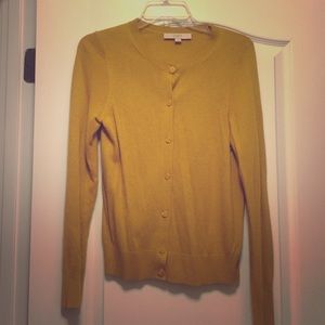 Marigold LOFT cardigan