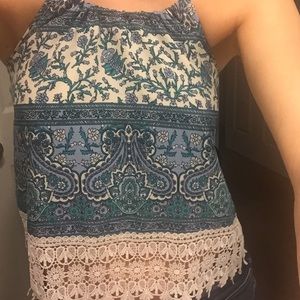 halter crop top