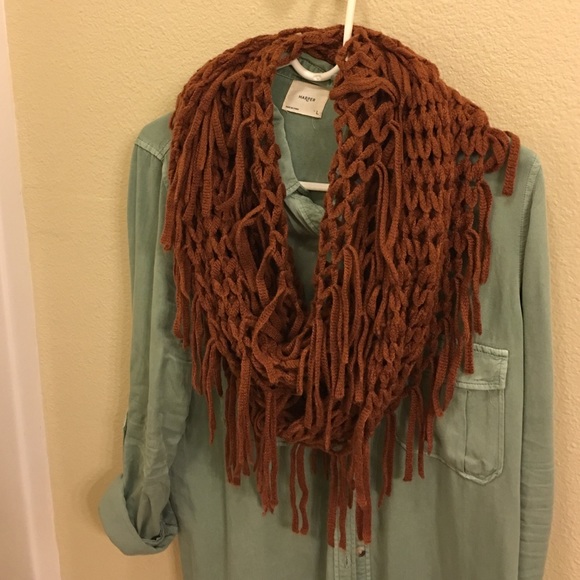 Aldo Fringe Infinity Scarf