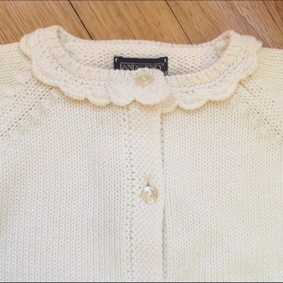 100% Cotton Knit Sweater & Striped Onesie - Picture 3 of 4