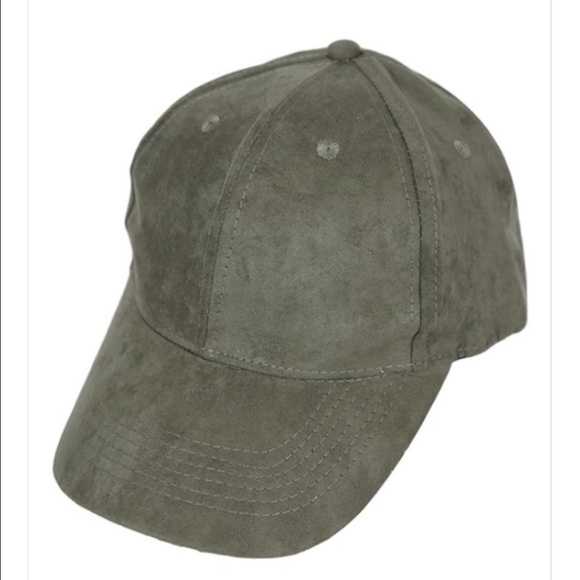 Suede baseball cap - Picture 2 of 4