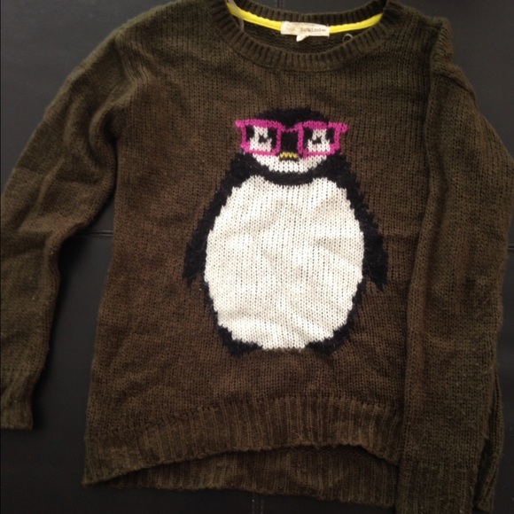 Cute penguin sweater