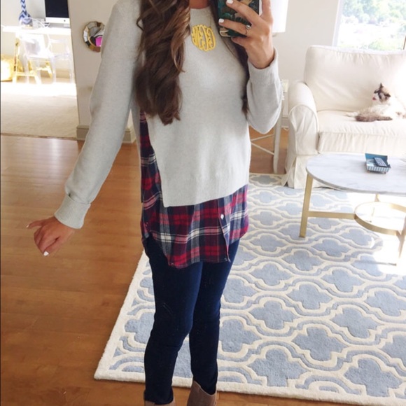 Treasure bond layered sweater