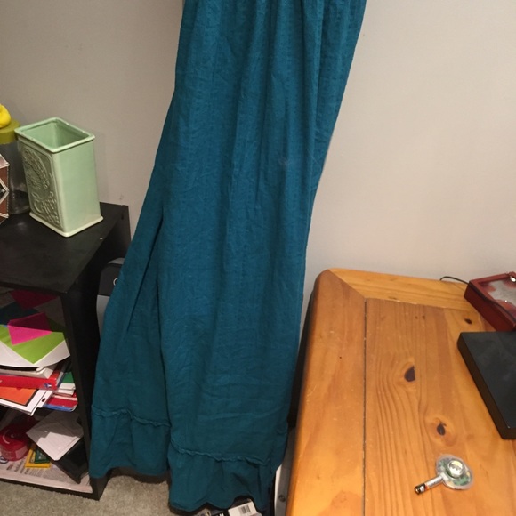 Teal maxi dress - Picture 2 of 3