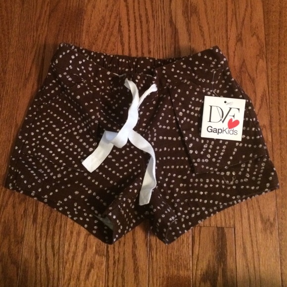 Gap Kids by Diane von furstenberg brown shorts