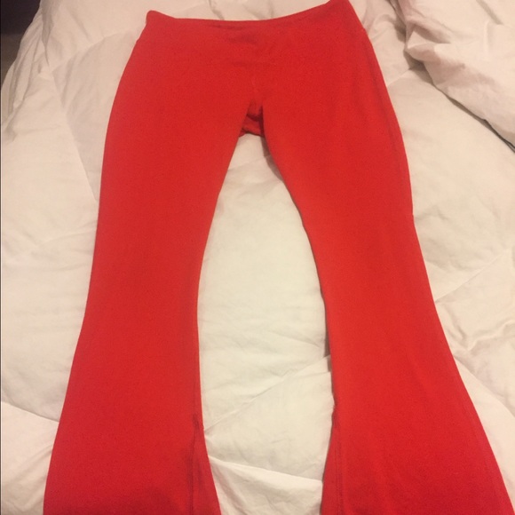 Splits59 Raquel Red flared legging