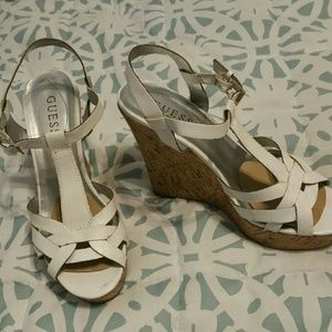 White guess wedges