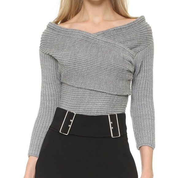 Line & Dot Grey Sweater