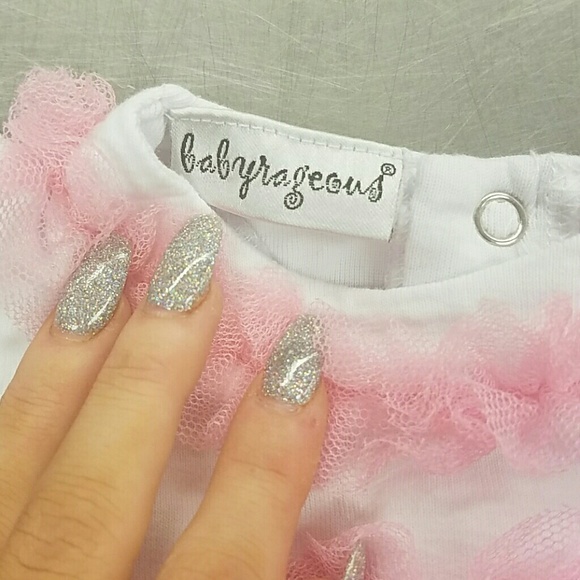 Babyrageous 2 piece matching set for baby girl - Picture 2 of 4