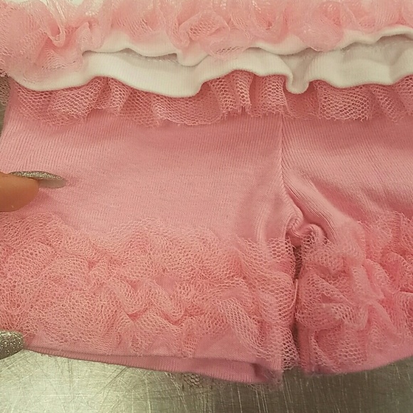 Babyrageous 2 piece matching set for baby girl - Picture 3 of 4