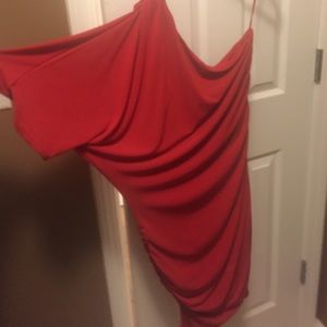 Sexy  Red Cocktail Dress