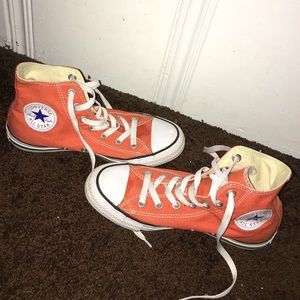Orange converse