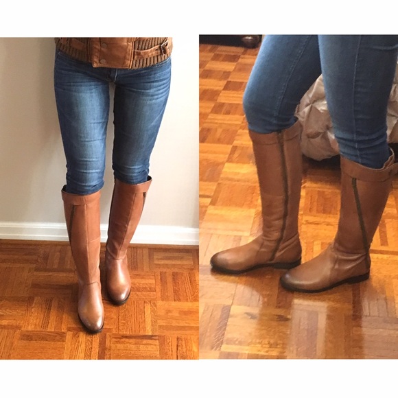 FINAL CLEARANCE‼️Steve Madden Leather Riding Boots - Picture 4 of 4