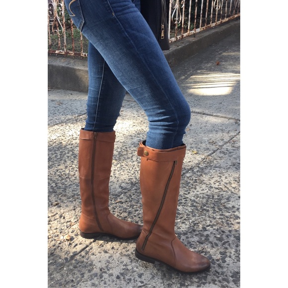 FINAL CLEARANCE‼️Steve Madden Leather Riding Boots - Picture 2 of 4