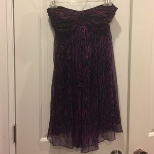 Strapless Express dress