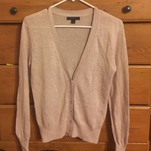 Banana Republic size S pink cardigan with sparkles