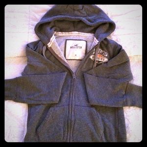 Hollister zip up hoodie