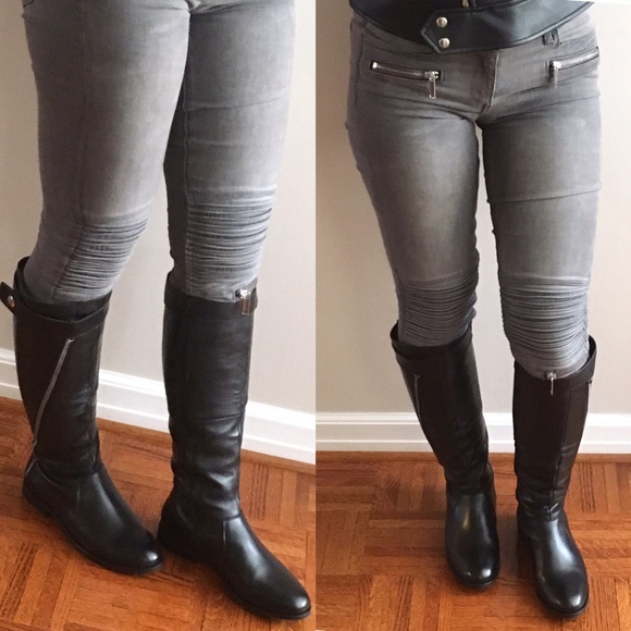 FINAL CLEARANCE‼️Steve Madden Leather Riding Boots - Picture 4 of 4