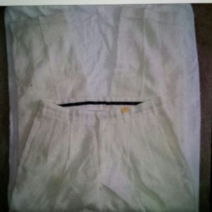 Mens Alan Flusser Linen Pants