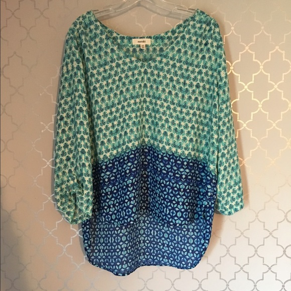 Meraki brand V-Neck Blouse