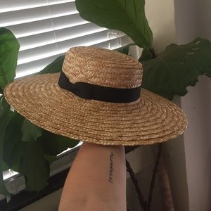 Lack of Color Accessories - NWT Lack of Color wide brim Spencer boater hat Lack of Color Accessories - NWT Lack of Color wide brim Spencer boater hat