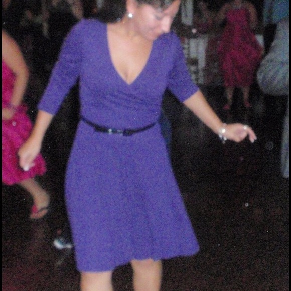 Purple dress