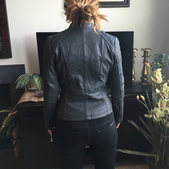 Michael Kors Leather Jacket SOLD - Picture 2 of 4