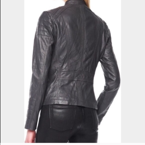 Michael Kors Leather Jacket SOLD - Picture 3 of 4