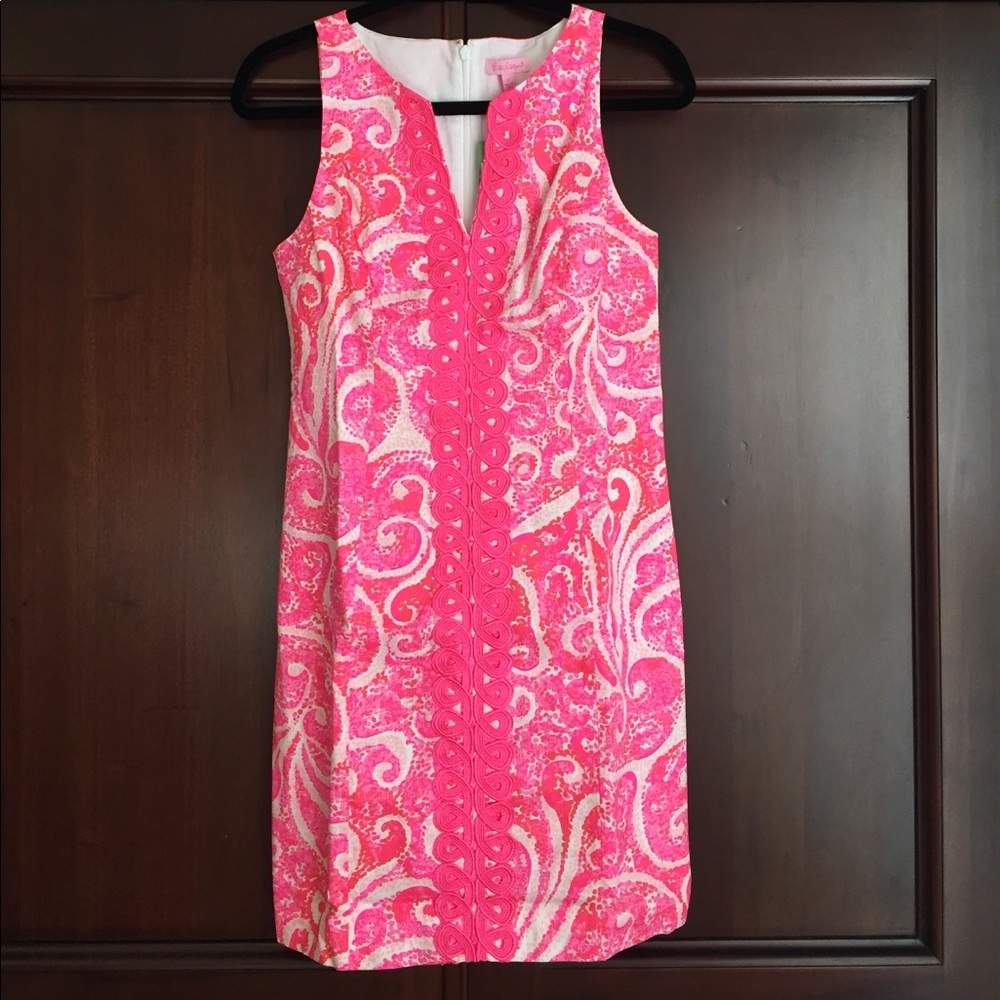 Lilly Pulitzer Ryder Shift Dress in Pink Pout