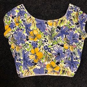 Floral Crop Top