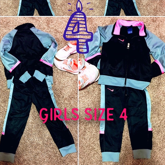 Girls Nike sweat suit ! Awesome condition!