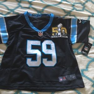 Toddler Carolina Panthers NFL Jersey