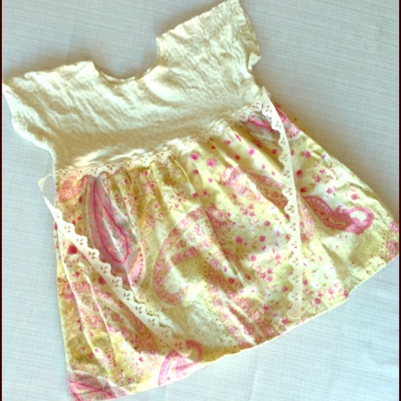 Beautiful handmade paisley dress.