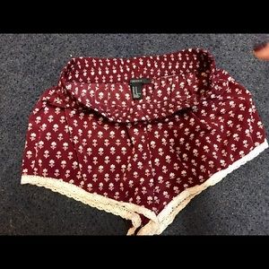 Forever 21 Floral shorts