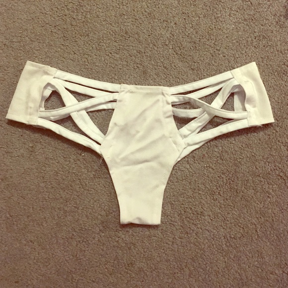 White rave bottoms