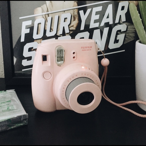 SOLD: Baby Pink Instax Polaroid Camera - Picture 2 of 2