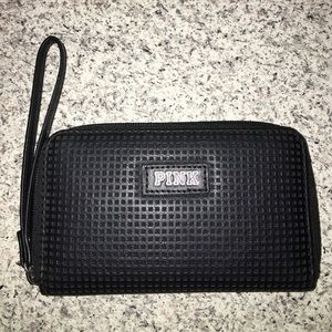 Pink wristlet