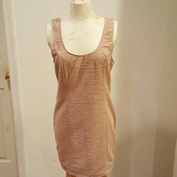 Large Charlotte Russe Shimmery Pink dress