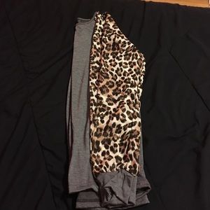 Cheetah printed shirt