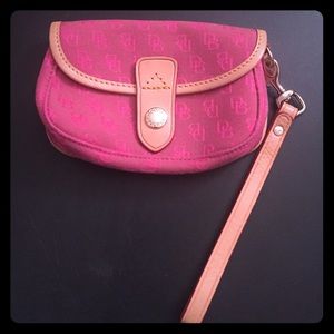 Dooney & Bourke Pink Wristlet