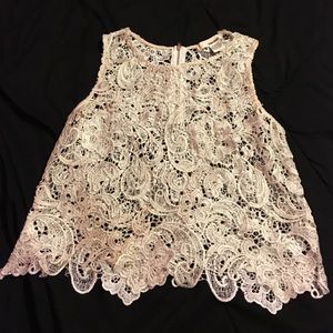 Lace crop top💕