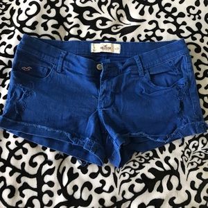 Size 9 hollister jean shorts