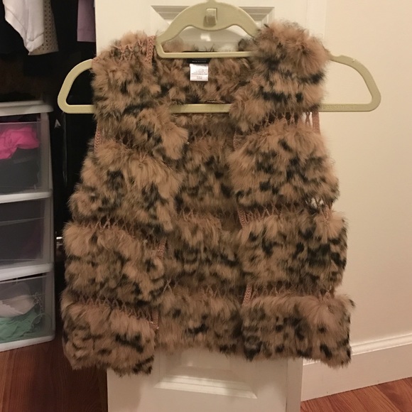 BCBGMAXAZRIA Fur Vest