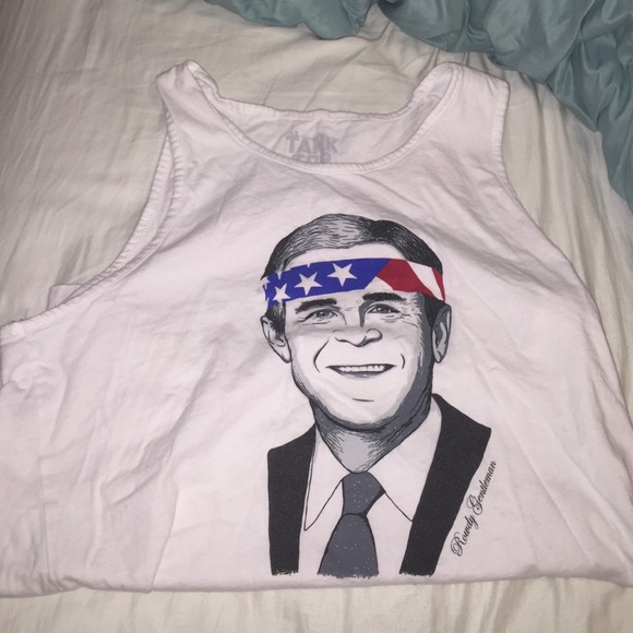 George Bush tank top