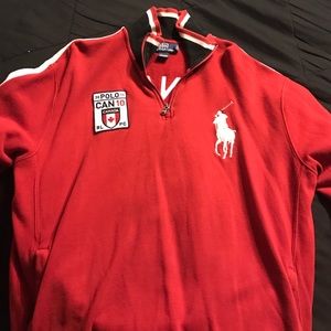 Polo Pullover. Size XL fits like a large