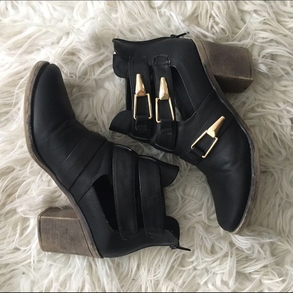 Black booties