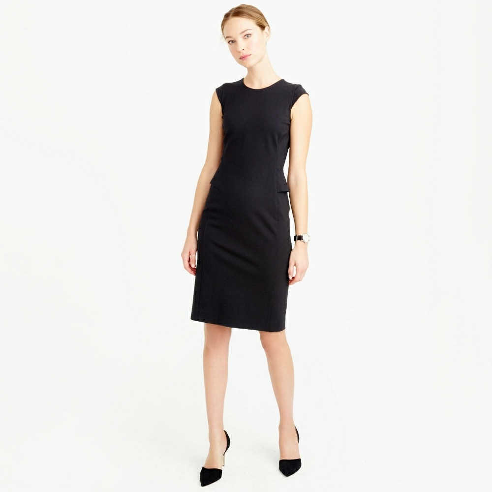 J. Crew peplum dress NWT
